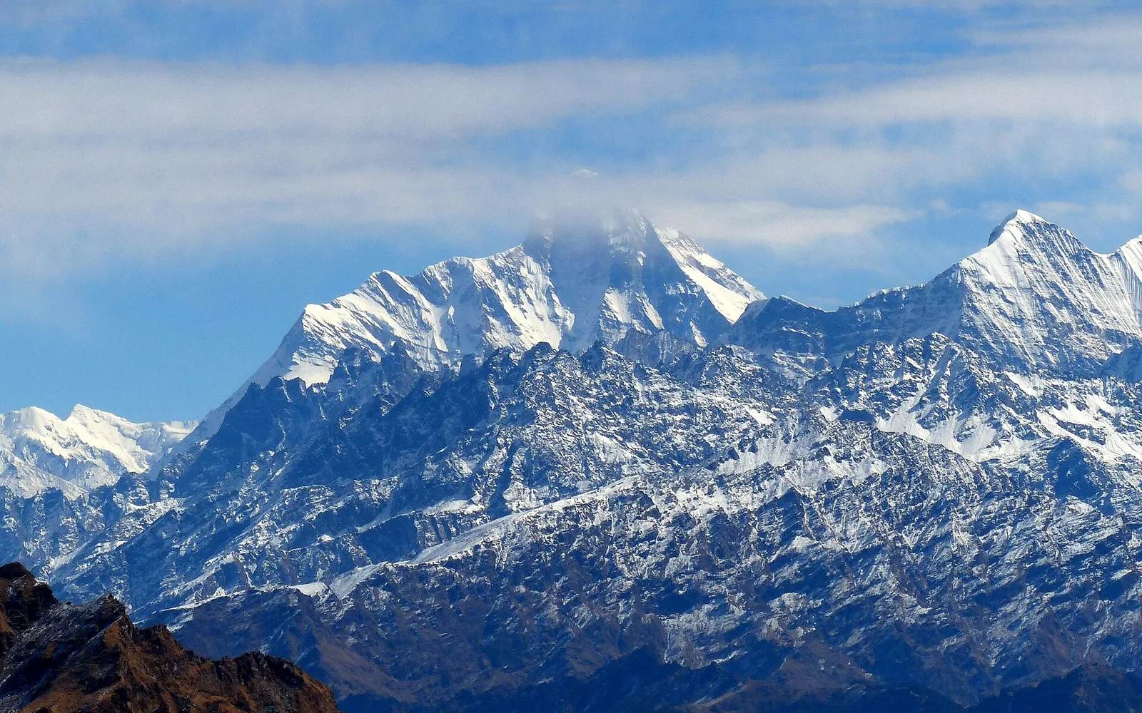 Bagini Glacier Trek travel scene in India
