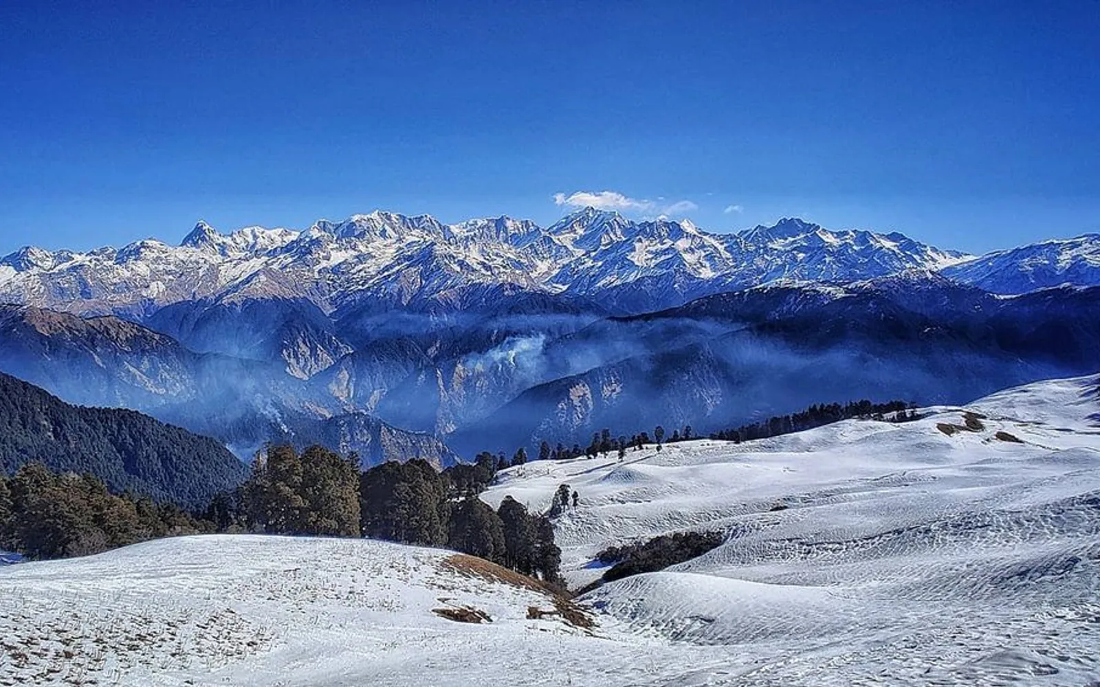 Dayara Bugyal Trek travel scene in India